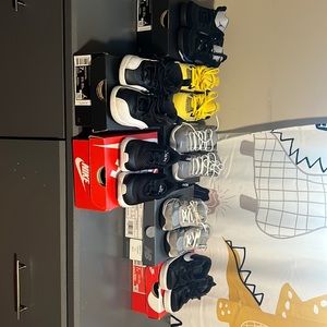 Toddler size 7 Jordan's Nike and New Balance